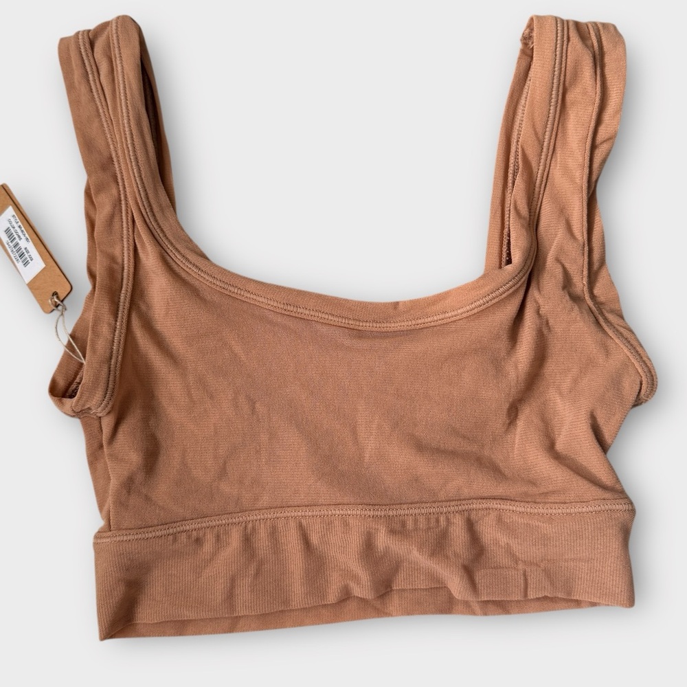 SKIMS Summer Mesh Scoop Bralette – Sienna (NWT, XXS) - Picture 6 of 9